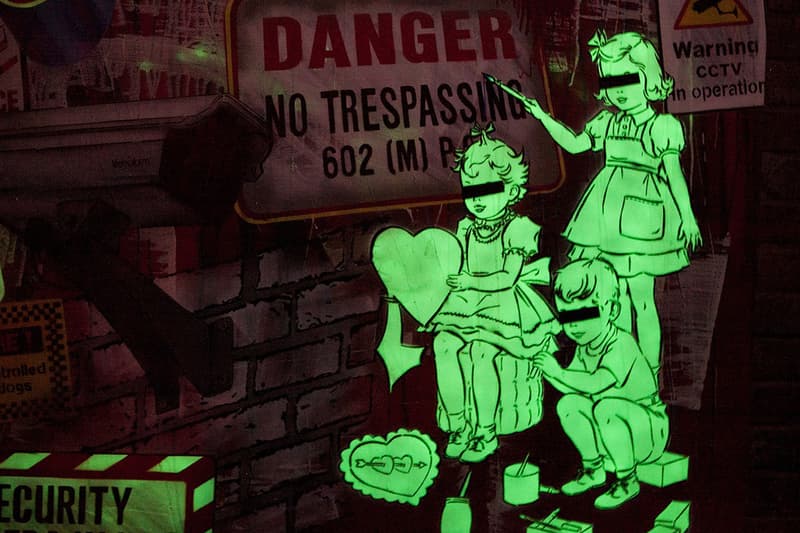 EINE 于 Corey Helford Gallery 所舉辦的 “Innocence” 展覽現場回顧