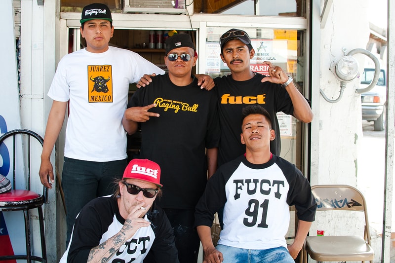 FUCT 于墨西哥 Juárez 拍攝 “Raging Bull” 系列造型 Lookbook