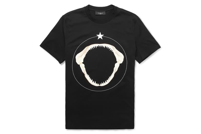 Givenchy 2013 全新 Shark Teeth-Print 鯊魚牙齒設計圖案 T-Shirt