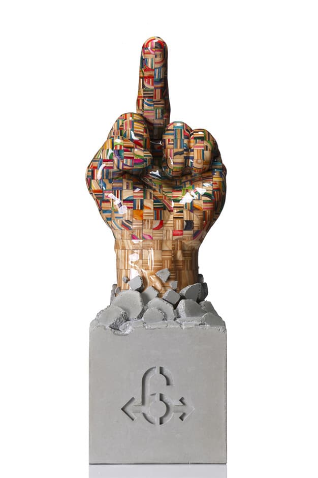 日本藝術家 HAROSHI 設計 Battle at the Berrics 6 獎杯