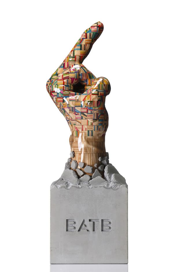 日本藝術家 HAROSHI 設計 Battle at the Berrics 6 獎杯