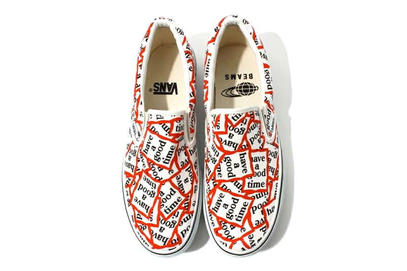 Have A Good Time x BEAMS x Vans 2013 夏季聯乘別注 Classic Slip-On