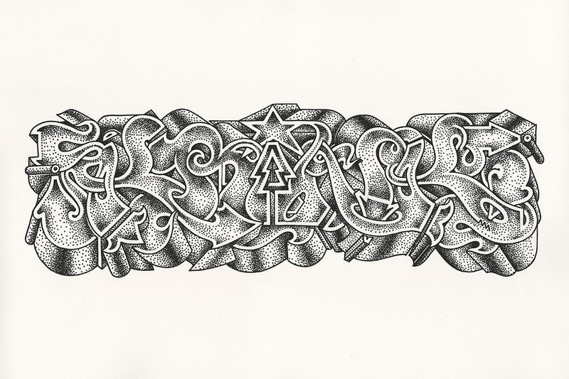 KRINK x Noah McDonough 別注塗鴉作品