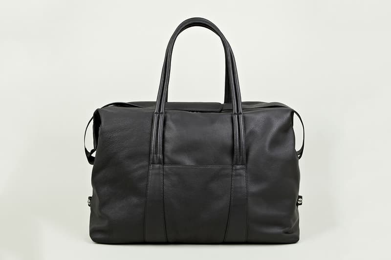 Maison Martin Margiela 2013 年早秋/冬 Black Leather Holdall 通勤包款