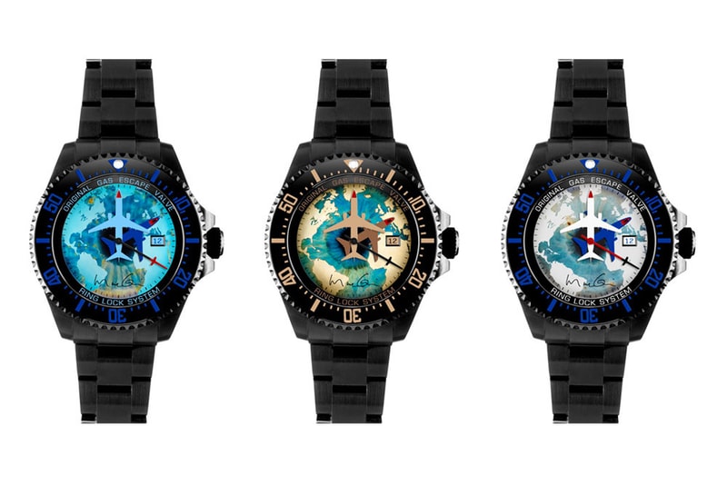Marc Quinn x Bamford Watch Department 別注聯乘 Rolex Deepsea 改裝錶款系列