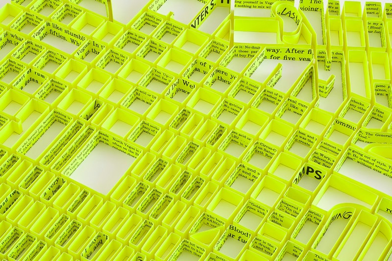 英國藝術家 Matthew Picton 打造 3D 立體地圖