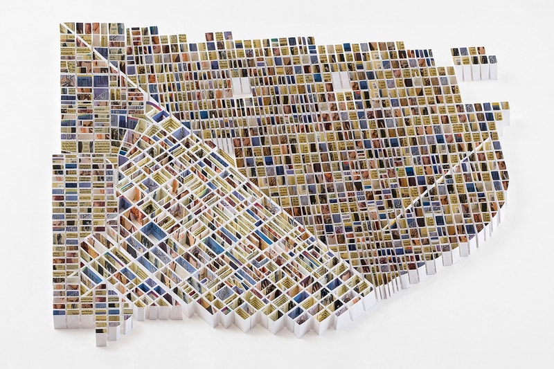 英國藝術家 Matthew Picton 打造 3D 立體地圖