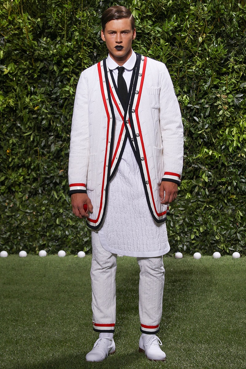Moncler Gamme Bleu 2014 春夏系列發佈會