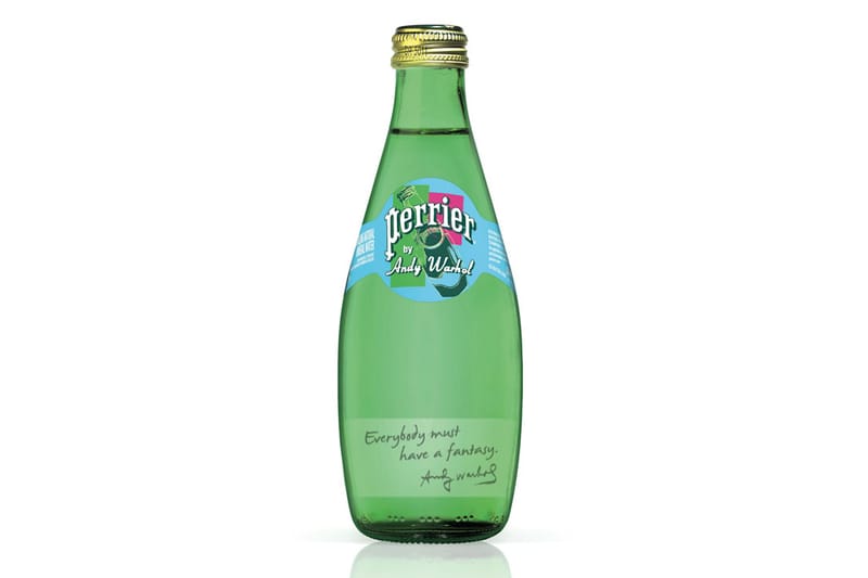 Perrier 別注版 Andy Warhol 瓶裝
