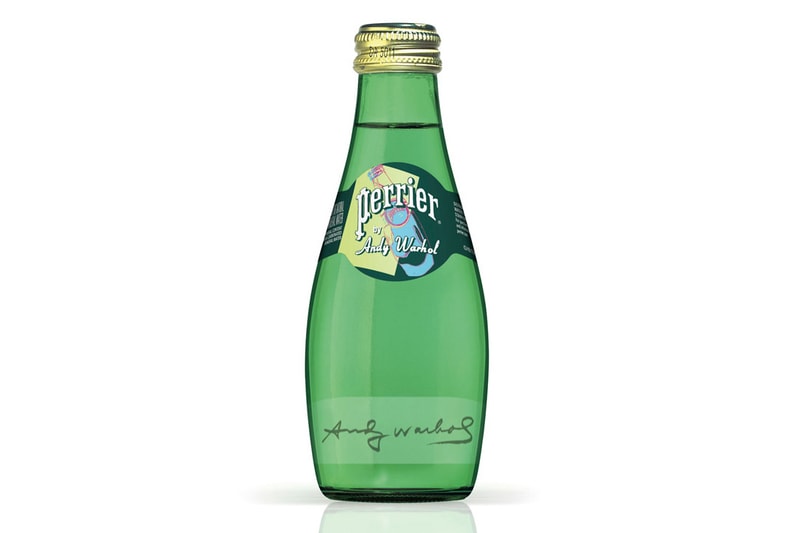 Perrier 別注版 Andy Warhol 瓶裝