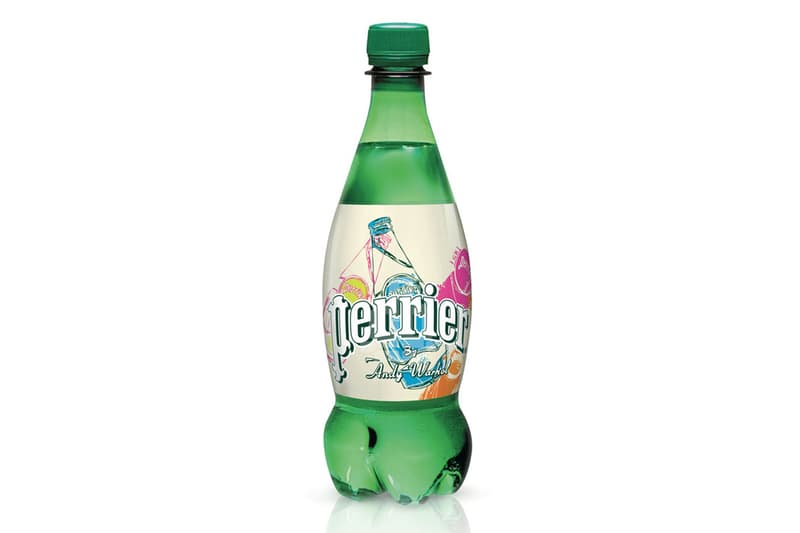 Perrier 別注版 Andy Warhol 瓶裝