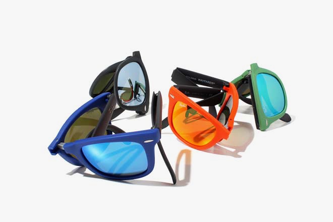 Ray-Ban 2013 Folding Wayfarer 可折疊太陽眼鏡系列