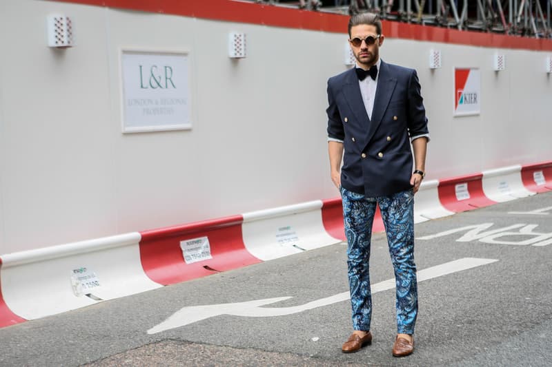 2014 春夏倫敦男士時裝週街拍放送第一回