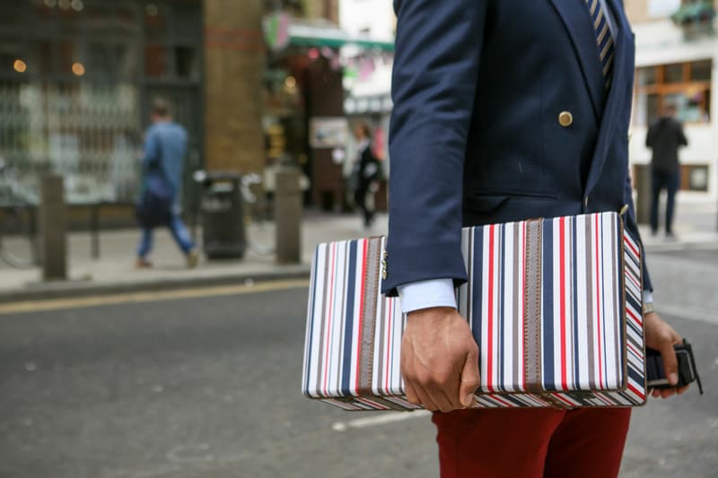 2014 春夏倫敦男士時裝週街拍放送第一回