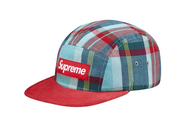 Supreme 2013 夏季 Madras Camp Cap 帽款