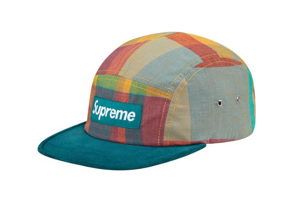 Supreme 2013 夏季 Madras Camp Cap 帽款