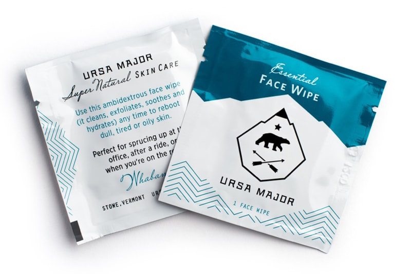 Ursa Major 男士用臉部濕巾