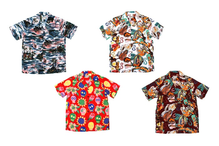 WACKO MARIA for UNITED ARROWS & SONS 聯名印花襯衫