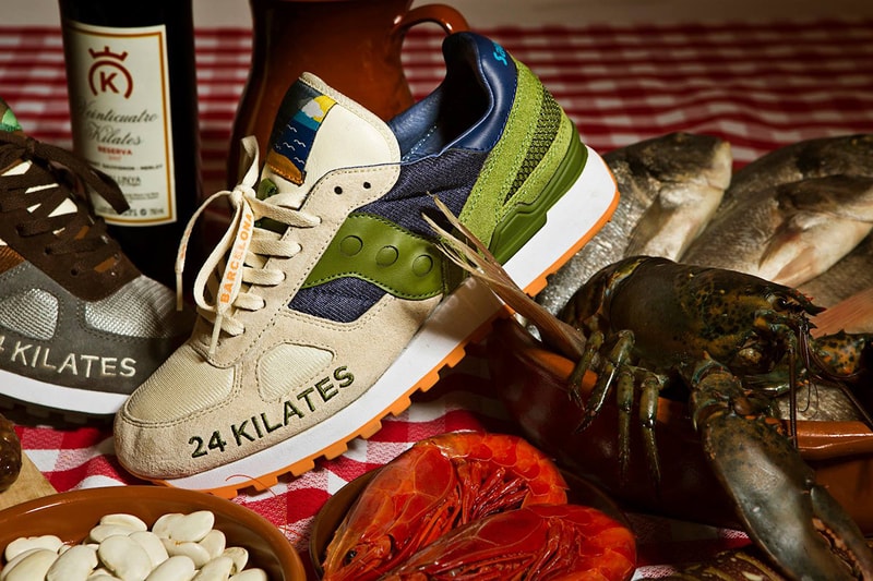 24 Kilates x Saucony Shadow Original “Mar y Montaña” 聯名鞋履系列