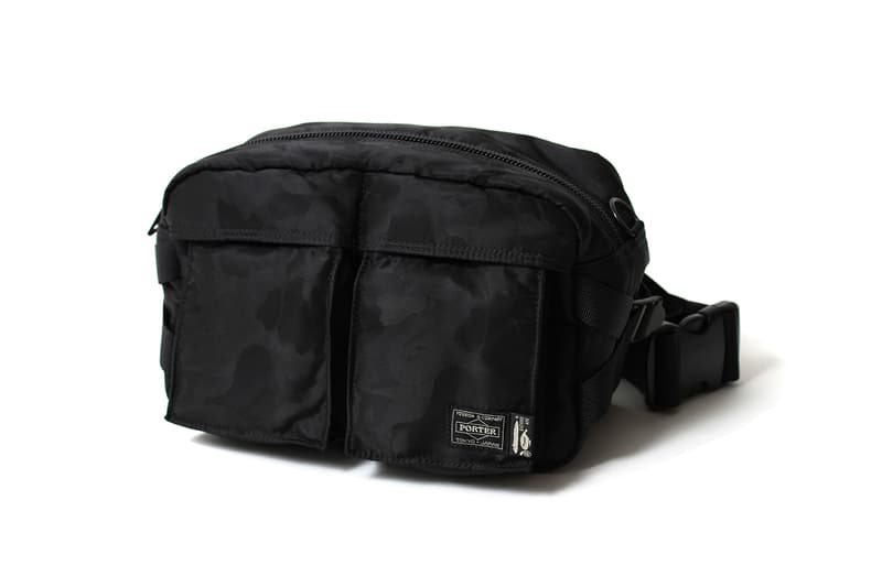 A Bathing Ape x Porter 2013 BLACK JACQUARD ABC 包款系列