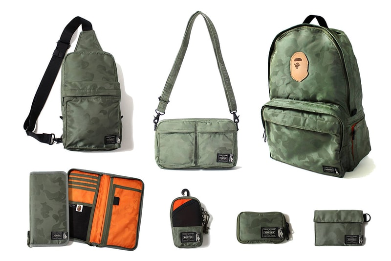 A Bathing Ape x Porter 2013 JACQUARD ABC 聯名包款系列