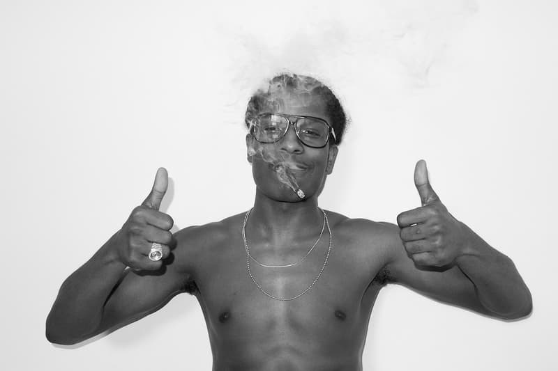 A$AP Rocky 造訪 Terry Richardson 攝影棚拍攝新一輯造型照