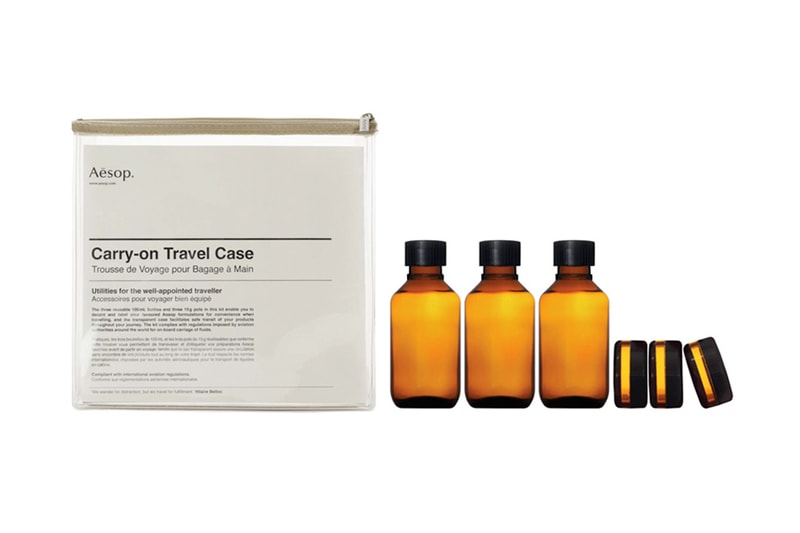 Aesop Carry-On Travel Case Kit 旅行便攜套組