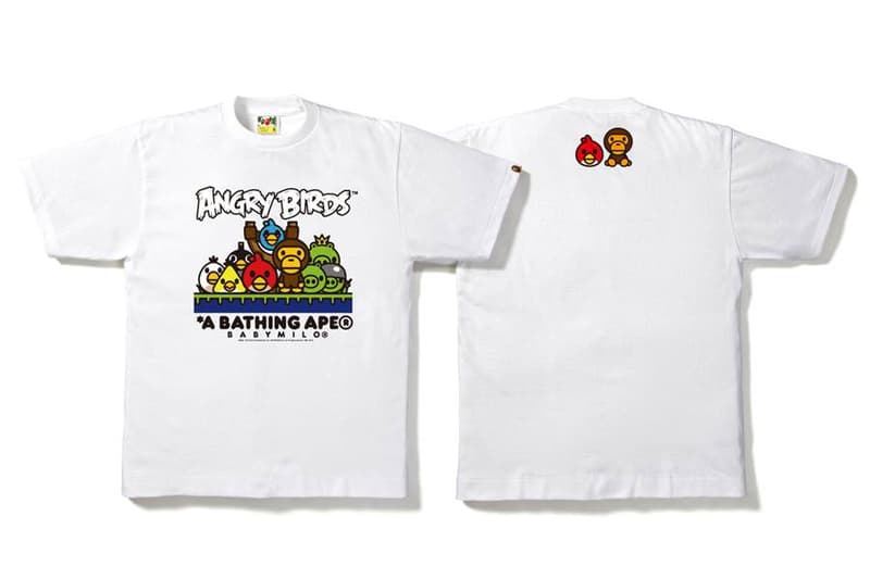 Angry Birds x A Bathing Ape 別注聯乘 BABY MILO Tee