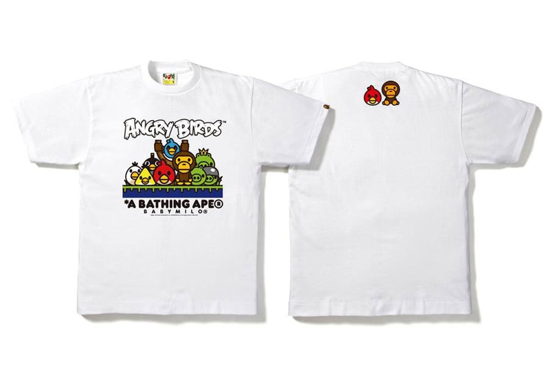 Angry Birds x A Bathing Ape 別注聯乘 BABY MILO Tee