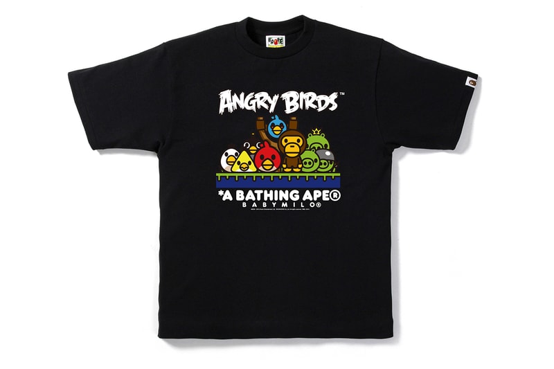 Angry Birds x A Bathing Ape 別注聯乘 BABY MILO Tee
