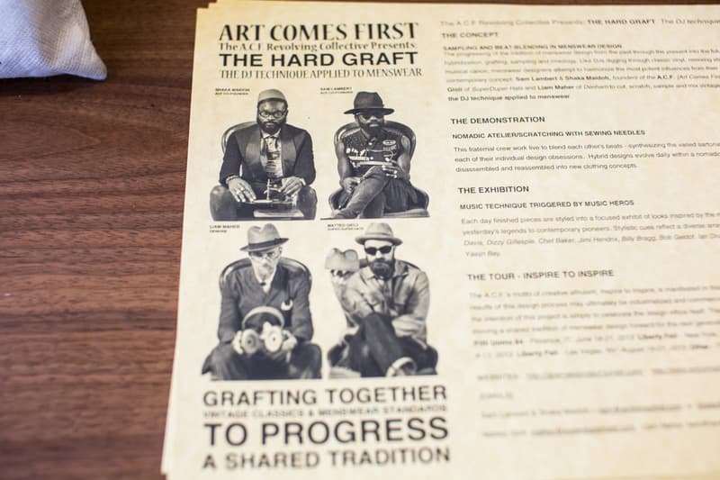 Art Comes First “The Hard Graft” 現場回顧