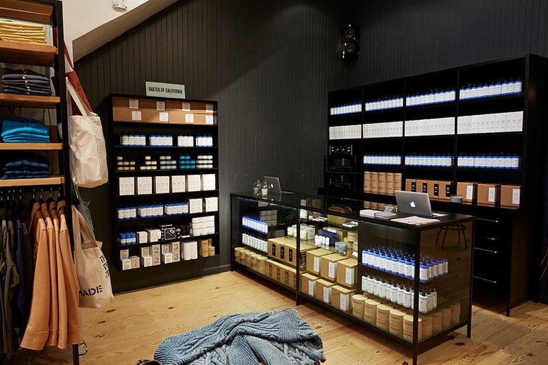 Baxter of California 以 Shop-in-Shop 形式進佔舊金山 UNIONMADE 