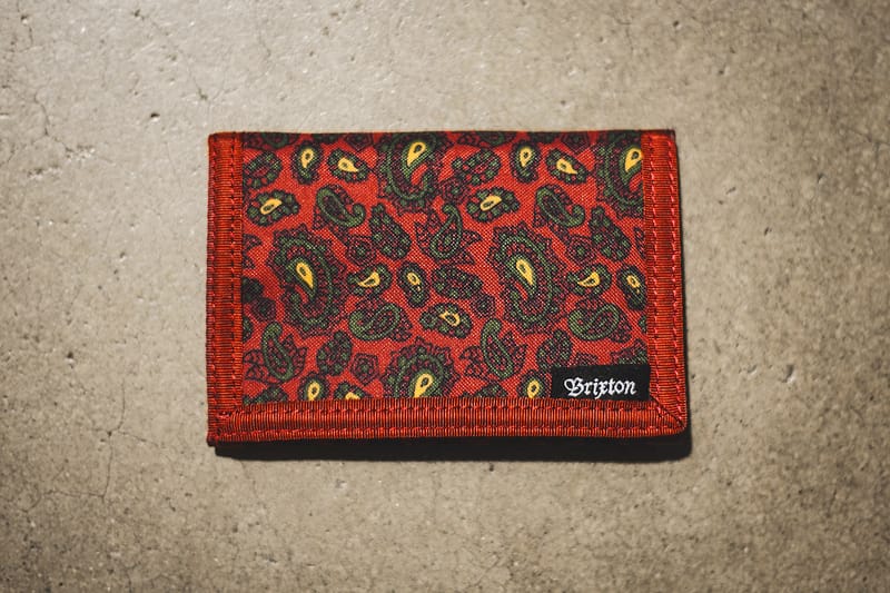 AGENDA LBC: Brixton 2014 春夏 “Barter” Paisley 錢包預覽