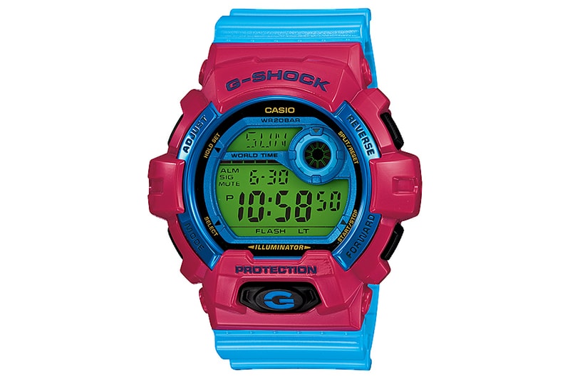Casio G-Shock 2013 夏季「Crazy Color」系列