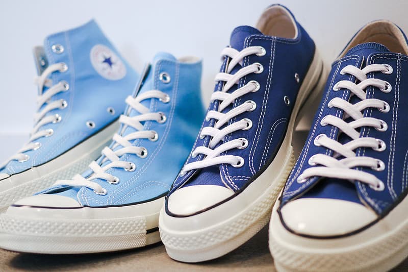 Converse First String 1970s Chuck Taylor “Heritage Blue” & “True Navy” 鞋款