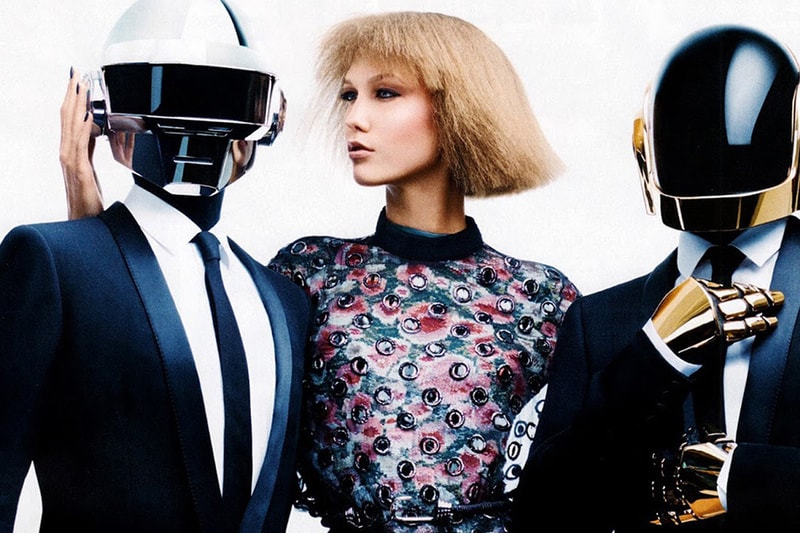 Daft Punk 與 Karlie Kloss 共同演繹 《Vogue》 造型特輯