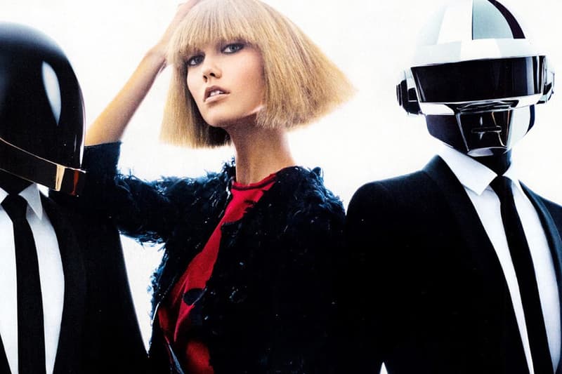 Daft Punk 與 Karlie Kloss 共同演繹 《Vogue》 造型特輯
