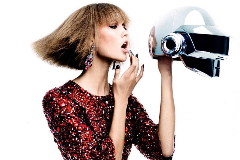 Daft Punk 與 Karlie Kloss 共同演繹 《Vogue》 造型特輯