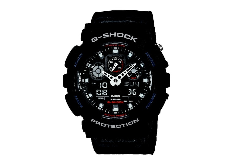 G-Shock GA100MC Military Cloth 系列腕錶