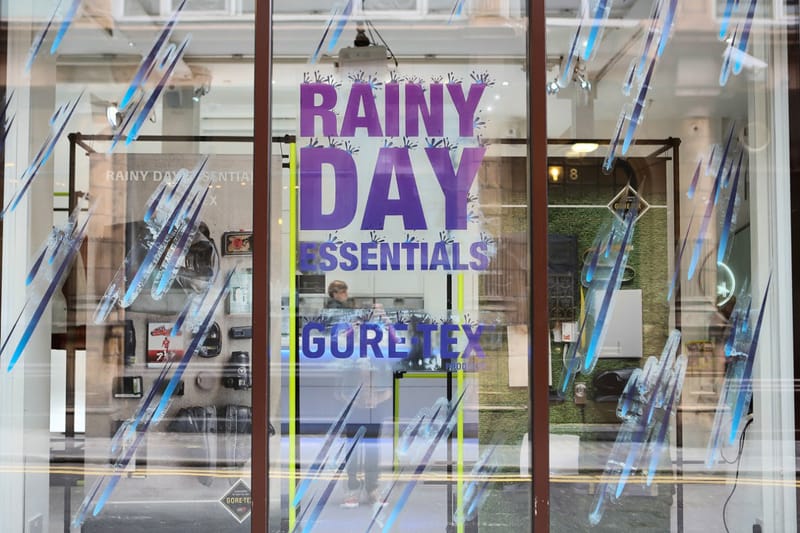 GORE-TEX “Rainy Day Essentials” 倫敦展覽現場回顧