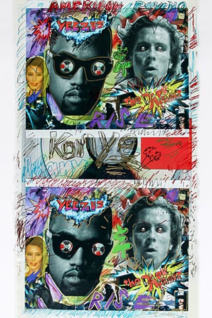 《GQ》邀請一眾藝術家參與 Kanye West《Yeezus》封面創作企劃「PLEASE ADD GRAFFITI」