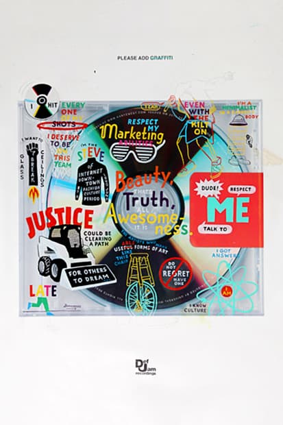 《GQ》邀請一眾藝術家參與 Kanye West《Yeezus》封面創作企劃「PLEASE ADD GRAFFITI」