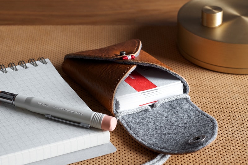 hard graft Box Card Case 皮革卡包