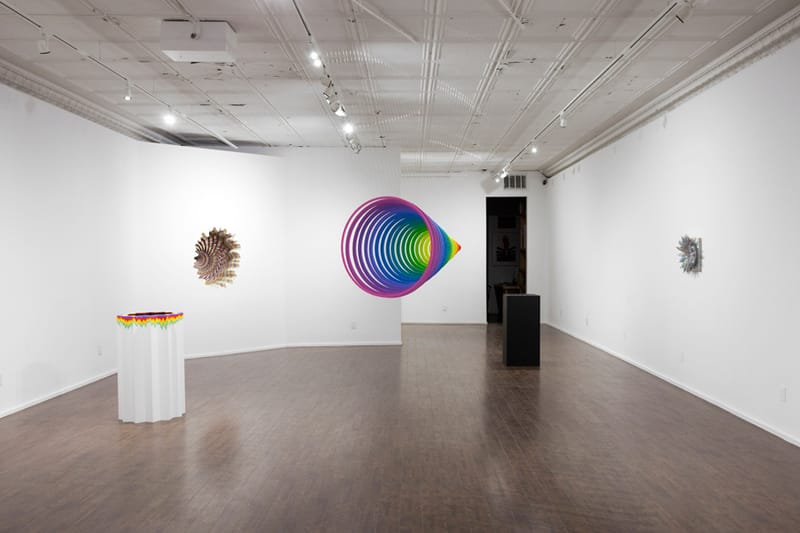 Jen Stark 於 Cooper Cole 舉辦 “Vortextural” 個人展覽