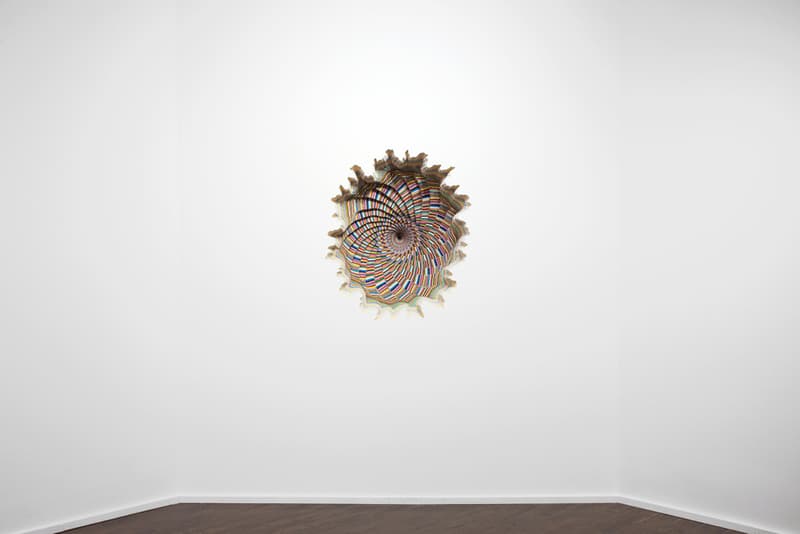 Jen Stark 於 Cooper Cole 舉辦 “Vortextural” 個人展覽