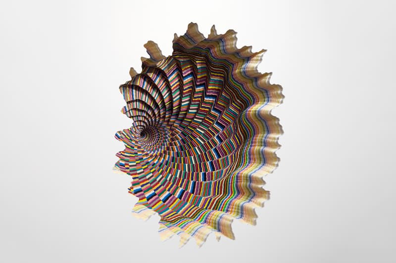 Jen Stark 於 Cooper Cole 舉辦 “Vortextural” 個人展覽