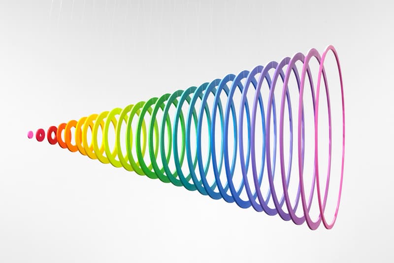 Jen Stark 於 Cooper Cole 舉辦 “Vortextural” 個人展覽