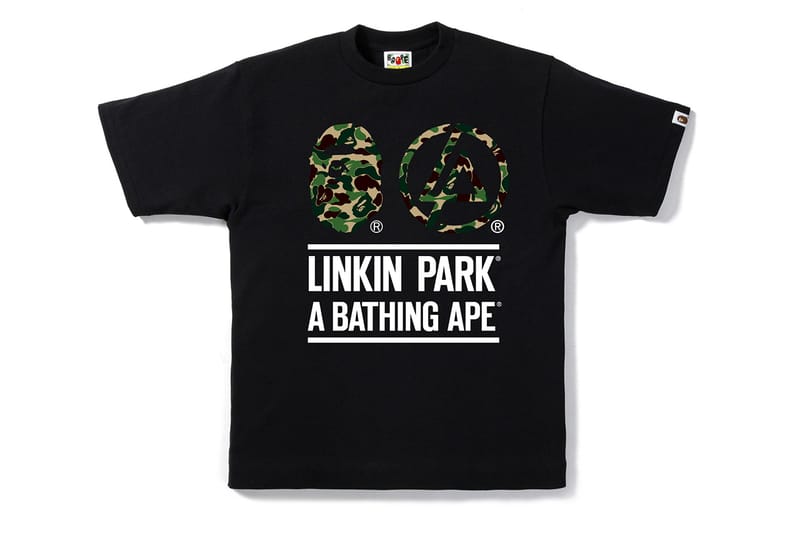 Linkin Park x A Bathing Ape 2013 別注聯乘 BAPE CAMO TEE