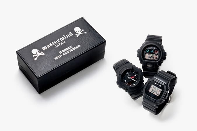 mastermind JAPAN x Casio G-Shock 30 週年紀念手錶系列