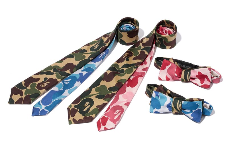 Mr. Bathing Ape 2013 春夏迷彩領帶與領結系列